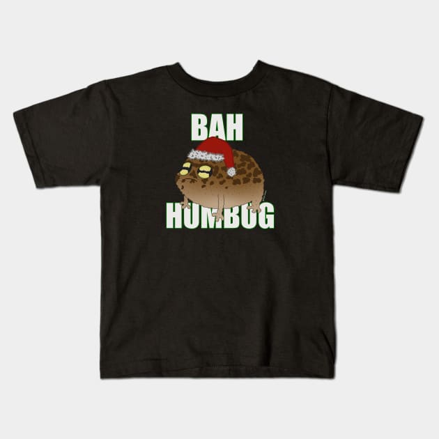 Bah Humbug Frog Kids T-Shirt by Reiss's Pieces